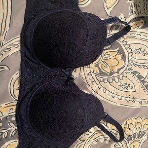 Adore Me Underwire Bra Navy 46DDD